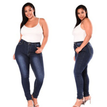 Women Clothes Plus Size 7XL Jeans Sexy Stretch Skinny Denim Trousers Fashion Casual Slim High Waist Pencil Jeans